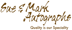 Sue and Mark Autographs Sue and Mark Autographs
